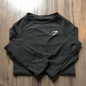 NWOT Gymshark Cropped Long-sleeve size small